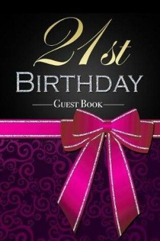 Cover of 21st Birthday Guest Book