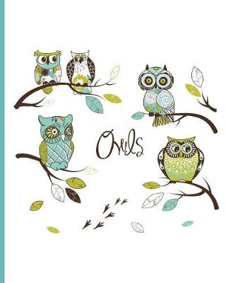 Book cover for Cute Owl Journal