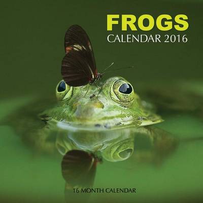 Book cover for Frogs Calendar 2016