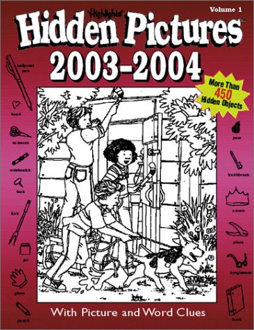 Book cover for Hidden Pictures 2003 - 2004 Book 1