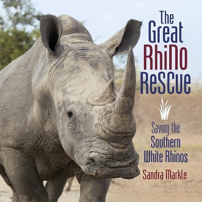 Book cover for The Great Rhino Rescue
