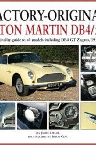 Cover of Factory-Original Aston Martin Db4/5/6