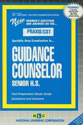 Cover of GUIDANCE COUNSELOR, SENIOR H.S.