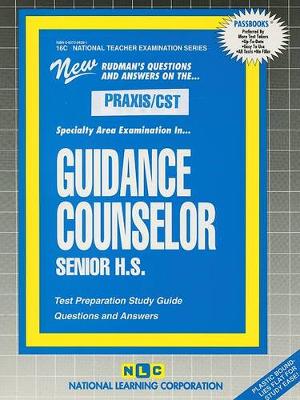 Book cover for GUIDANCE COUNSELOR, SENIOR H.S.