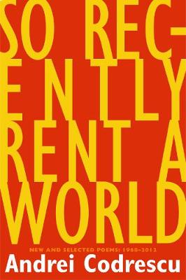 Book cover for So Recently Rent a World