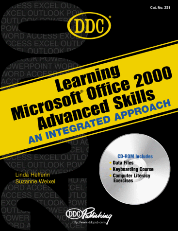 Cover of Microsoft Office 2000 Advanced Skills