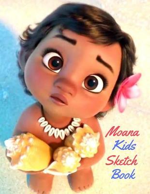 Book cover for Moana Sketchbook for Kids