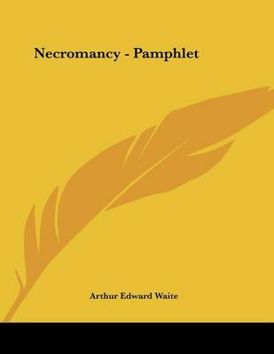 Book cover for Necromancy - Pamphlet