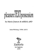 Book cover for Pleasure Text Possession