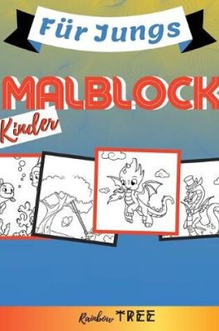 Cover of Kinder Malblock - Fur Jungs