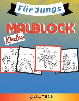 Book cover for Kinder Malblock - Fur Jungs