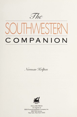 Cover of The Southwestern Companion