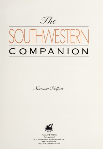 Book cover for The Southwestern Companion