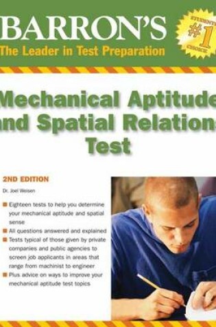 Cover of Mechanical Aptitude and Spatial Relations Tests