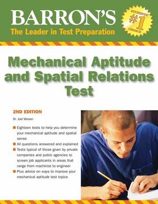 Book cover for Mechanical Aptitude and Spatial Relations Tests