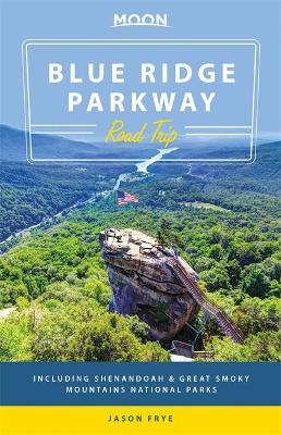 Book cover for Moon Blue Ridge Parkway Road Trip