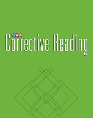 Book cover for Corrective Reading Decoding Level C, Teacher Materials
