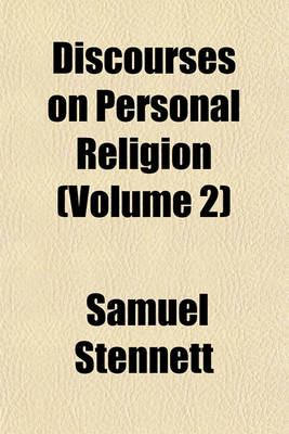 Book cover for Discourses on Personal Religion (Volume 2)