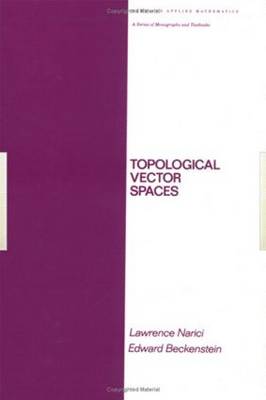 Book cover for Topological Vector Spaces, Second Edition