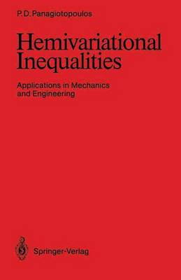 Book cover for Hemivariational Inequalities