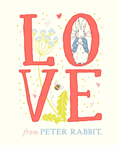 Book cover for Love From Peter Rabbit