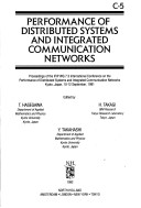 Book cover for Performance of Distributed Systems and Integrated Communication Networks