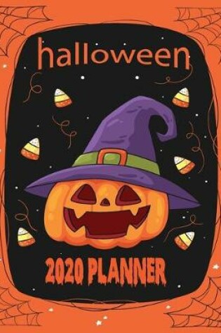 Cover of Halloween Funny Pumpkin 2020 Planner