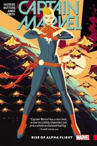 Cover of Captain Marvel Vol. 1: Rise of Alpha Flight