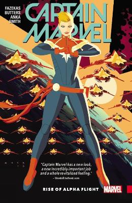 Book cover for Captain Marvel Vol. 1: Rise Of Alpha Flight