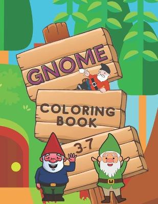 Book cover for Gnome coloring book