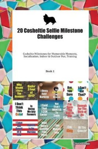 Cover of 20 Cosheltie Selfie Milestone Challenges