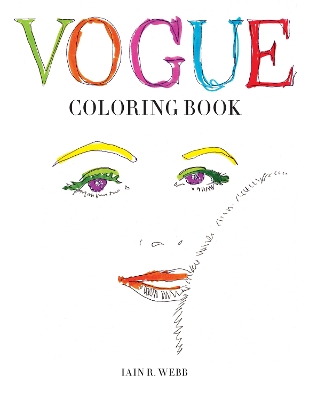 Book cover for Vogue Colouring Book