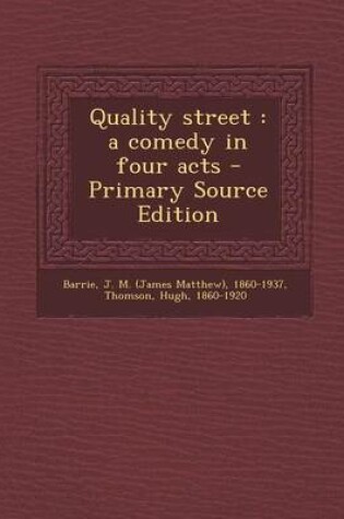 Cover of Quality Street