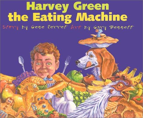 Book cover for Harvey Green the Eating Machine