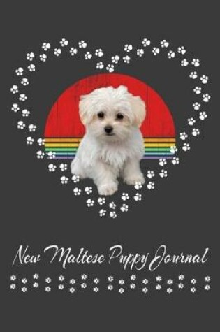 Cover of New Maltese Puppy Journal