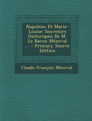 Book cover for Napoleon Et Marie-Louise