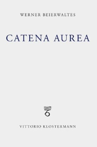 Cover of Catena Aurea