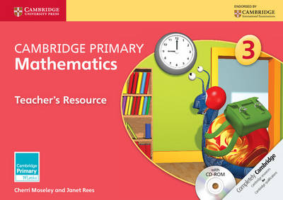 Cover of Cambridge Primary Mathematics Stage 3 Teacher's Resource with CD-ROM