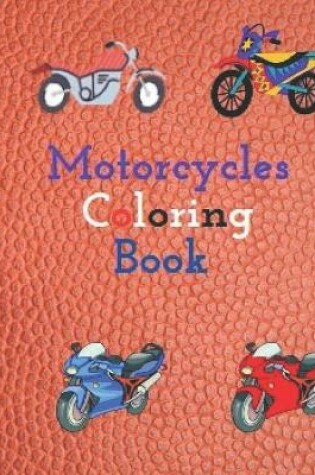 Cover of Motorcycles Coloring book
