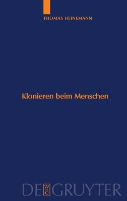 Cover of Klonieren beim Menschen