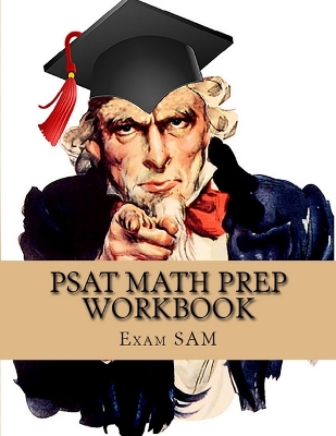 Book cover for PSAT Math Prep Workbook with Practice Test Questions for the PSAT/NMSQT