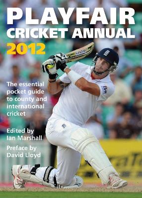 Book cover for Playfair Cricket Annual 2012