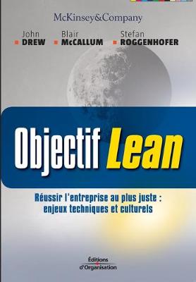 Book cover for Objectif Lean