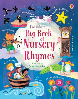 Book cover for Big Book of Nursery Rhymes