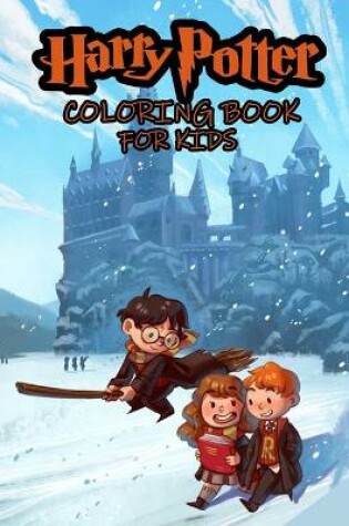 Cover of Harry Potter Coloring Book For kids