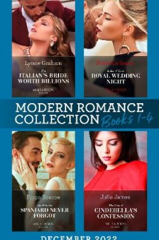 Cover of Modern Romance December 2022 Books 1-4