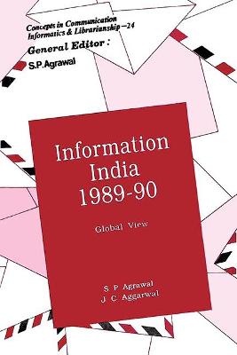 Book cover for Information India 1989-90