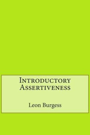 Cover of Introductory Assertiveness