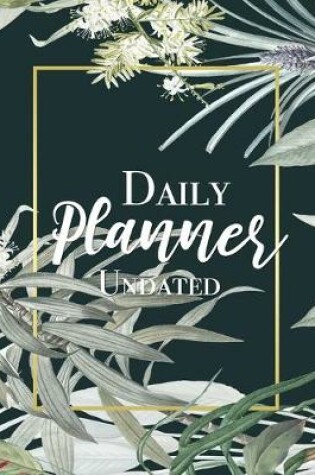 Cover of Daily Planner Undated