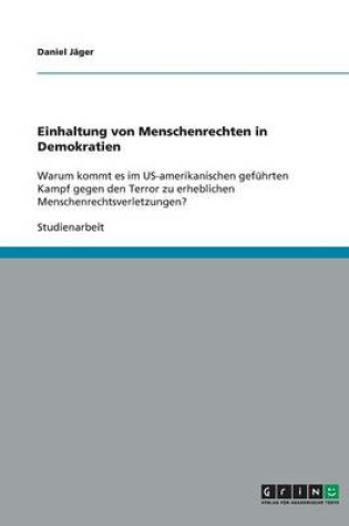 Cover of Einhaltung von Menschenrechten in Demokratien